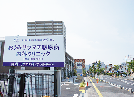 この看板が目印です。